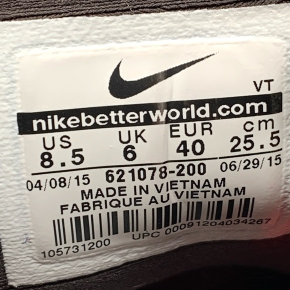 Nike Air Max 2014 Running Shoes Women’s Sz 8.5 - Picture 10 of 10